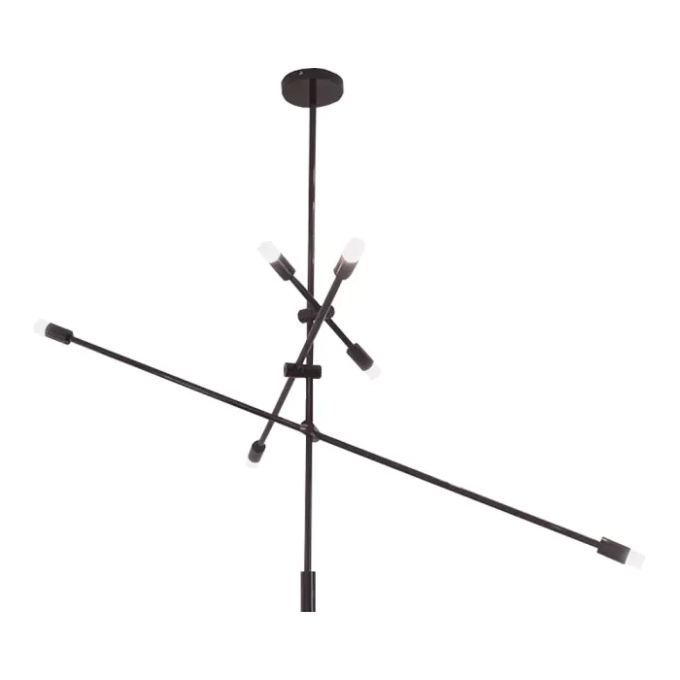 Pendente Usina Cross Haste Fixa 30 watts 3000K Ø110X1217mm 19740/6LED3