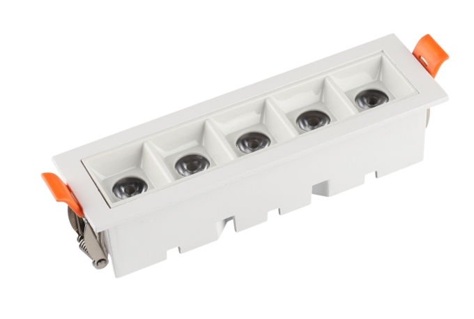 Embutido Alpertone Downlight Durell Dimerizável 10 watts IRC90 Branco 148x45x33mm 011309/011490