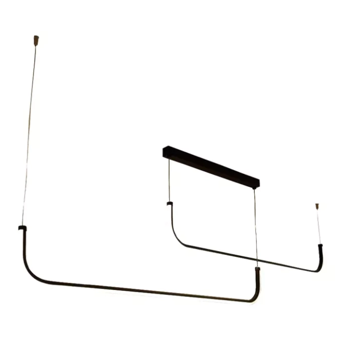 Pendente Usina Hook Dupla Indireta 30 watts Bivolt 1500x18x150mm 19792/1500LED