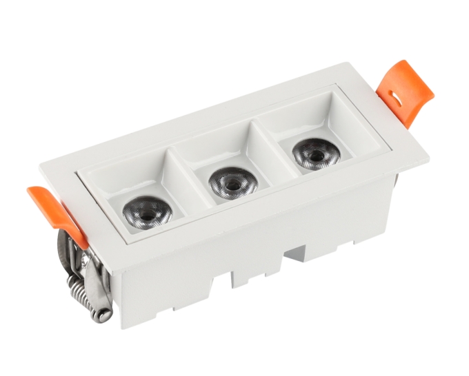 Embutido Alpertone Downlight Durell Dimerizável 6 watts IRC90 Branco 97x45x33mm 011314/011495
