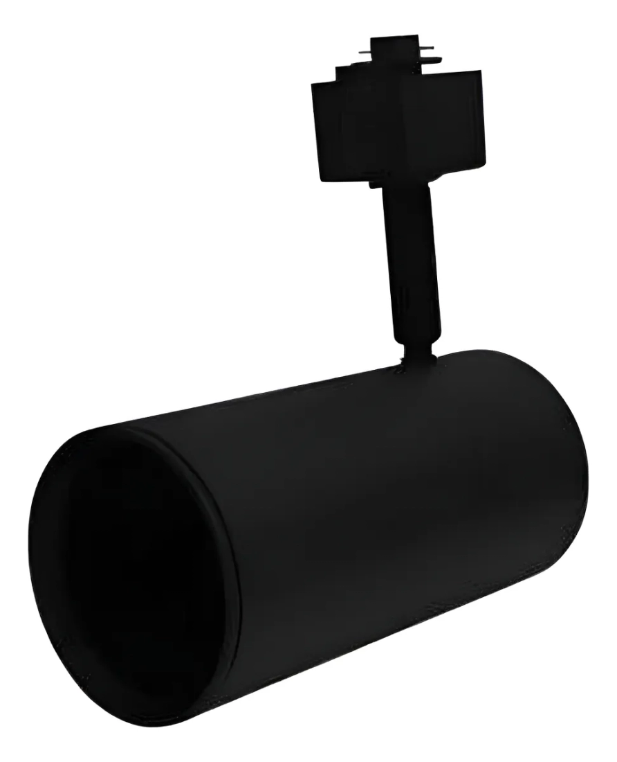 Spot para Trilho Moon Tube Preto MR16 (Dicróica) Ø60x115mm 1011155