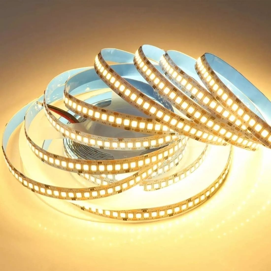  Fita LED Lumanti 24w/mt 240 leds IP20 10mm 24V 2700K IRC80 2760 lumens (Rolo 5 metros) F24S2281
