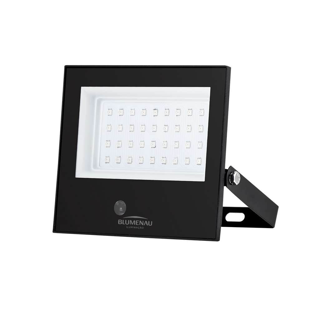 Refletor Led Blumenau Play 50 watts RGB IP66 Alumínio Bivolt 78507000