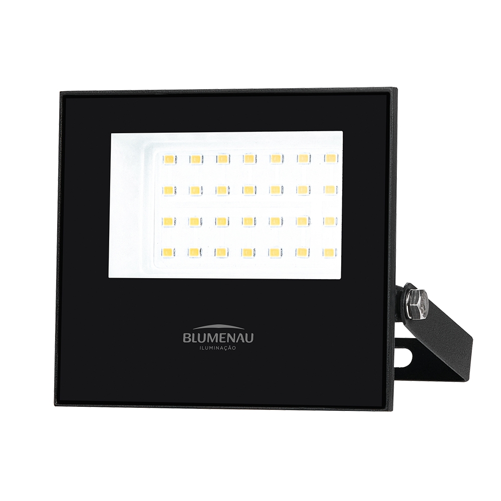 Refletor Led Blumenau Play 30 watts 6500K IP66 Alumínio Bivolt 7830600