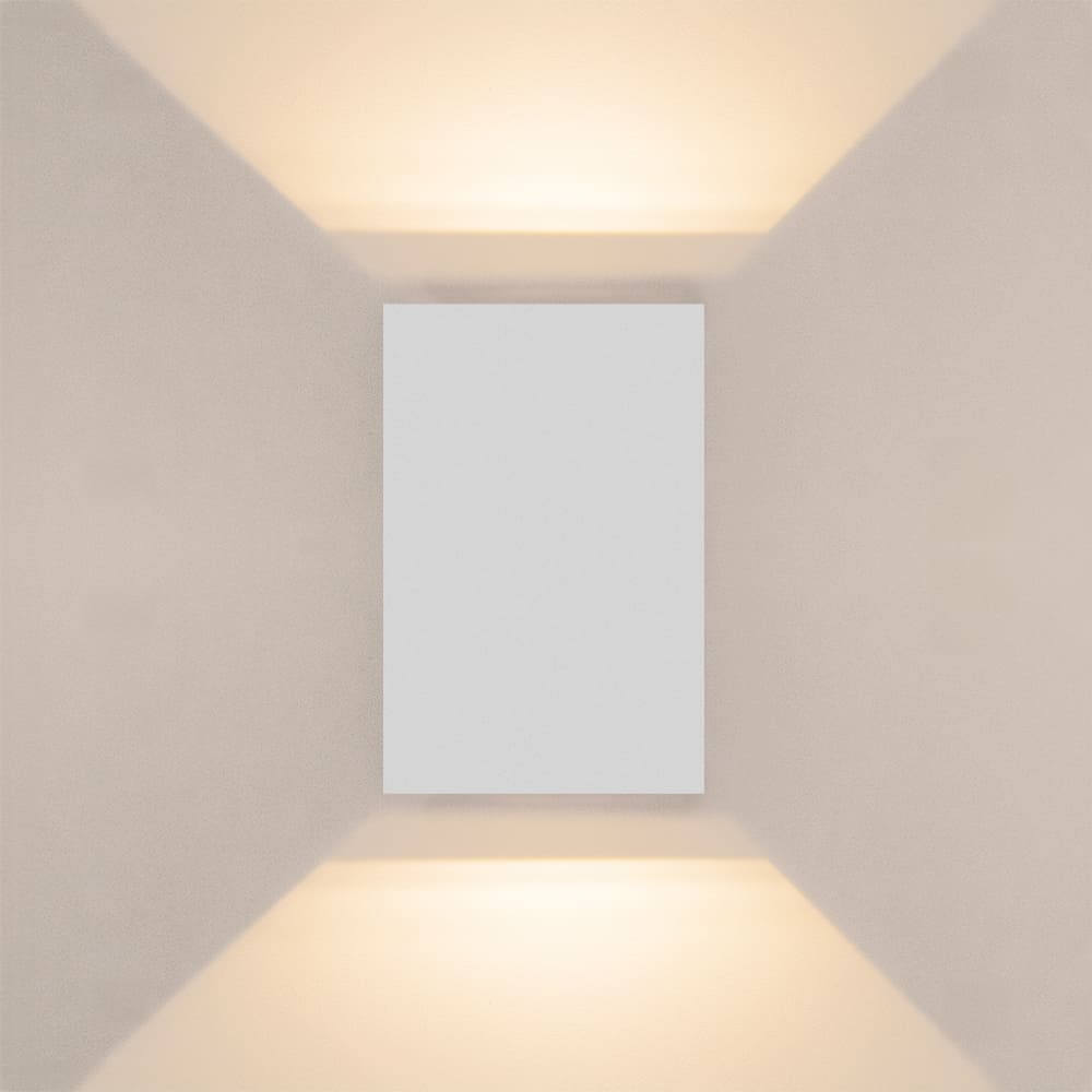 Arandela Blumenau Mince 4 watts Branca 3000K IP65 Bivolt 123x83x30mm 20453011