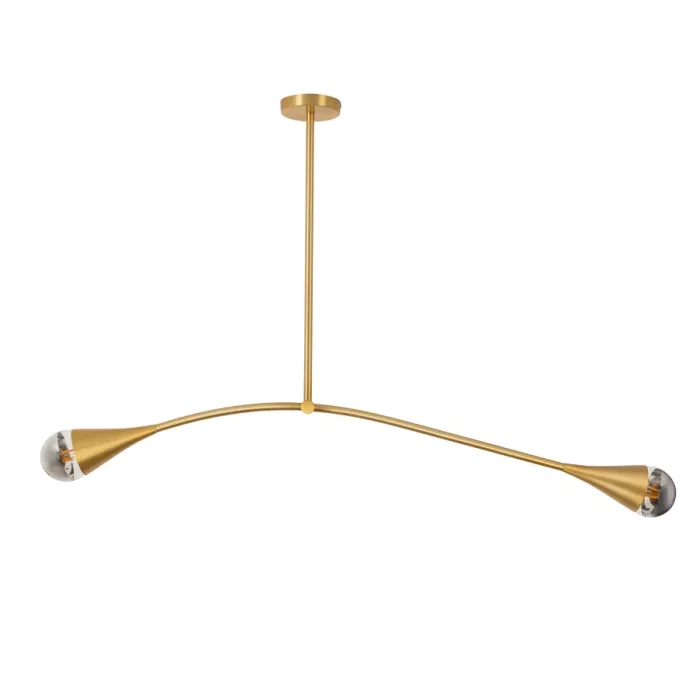 Pendente Usina Jazz Haste Fixa 2L G9 110X940X820mm 52016 By Tiago Curioni