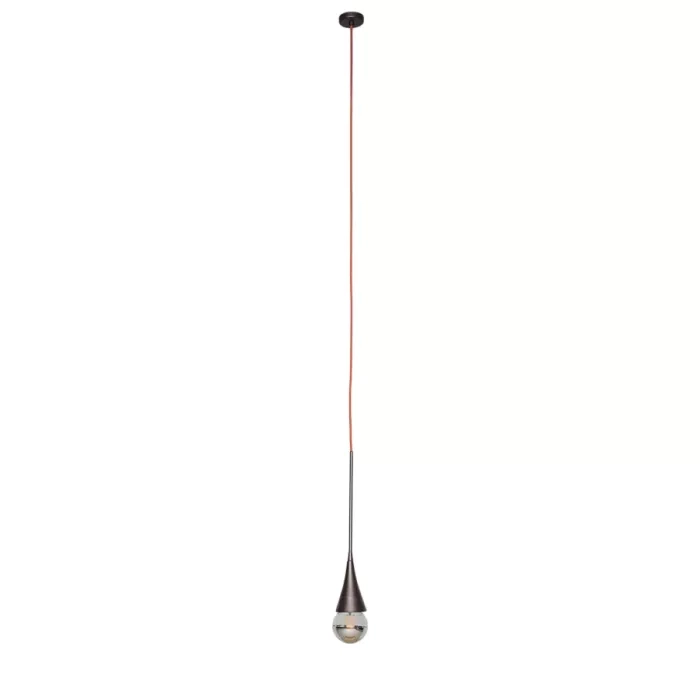 Pendente Usina Jazz Cabo Rayon 1L G9 70X370X1500mm 52018 By Tiago Curioni