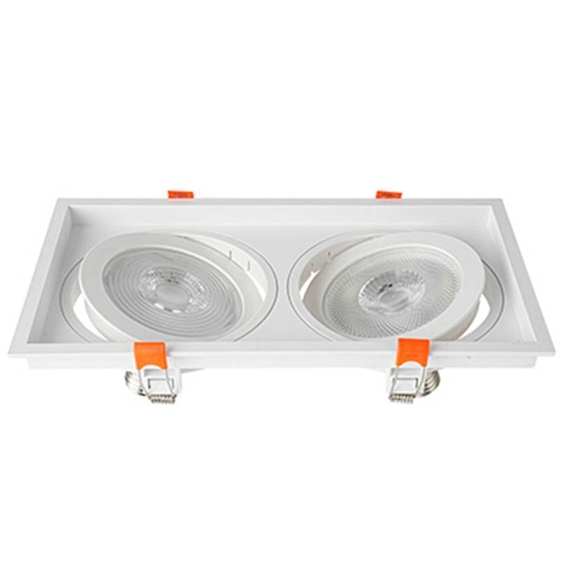 Spot Embutir Nordecor Loyo 2L PAR30 Branco 295x160x15mm 6928