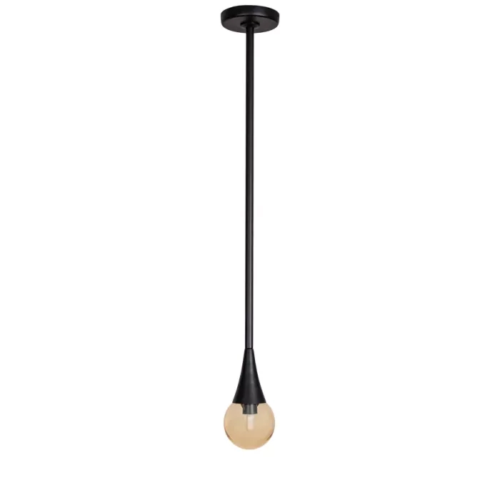 Pendente Usina Jazz Haste Fixa 750mm 1L G9 Ø110X720mm 52015 By Tiago Curioni