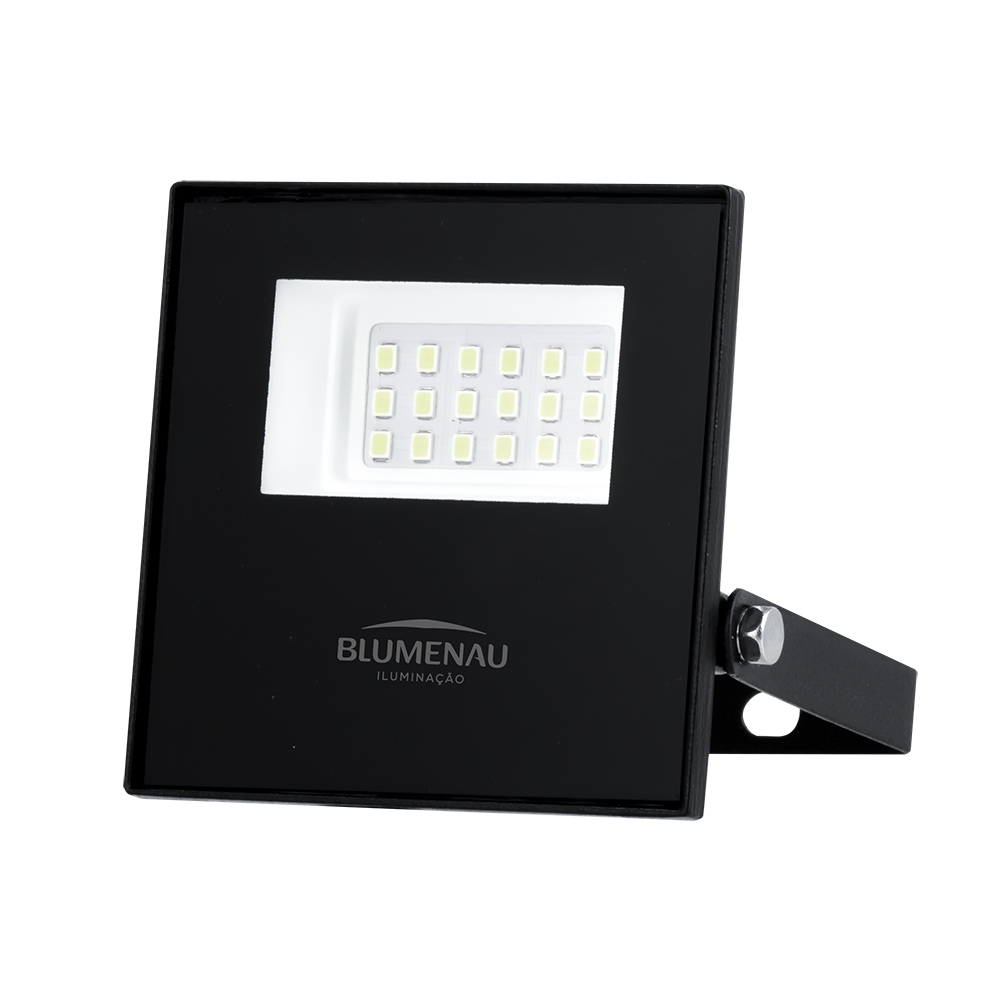 Refletor Led Blumenau Play 20 watts 3000K IP66 Alumínio Bivolt 78203000