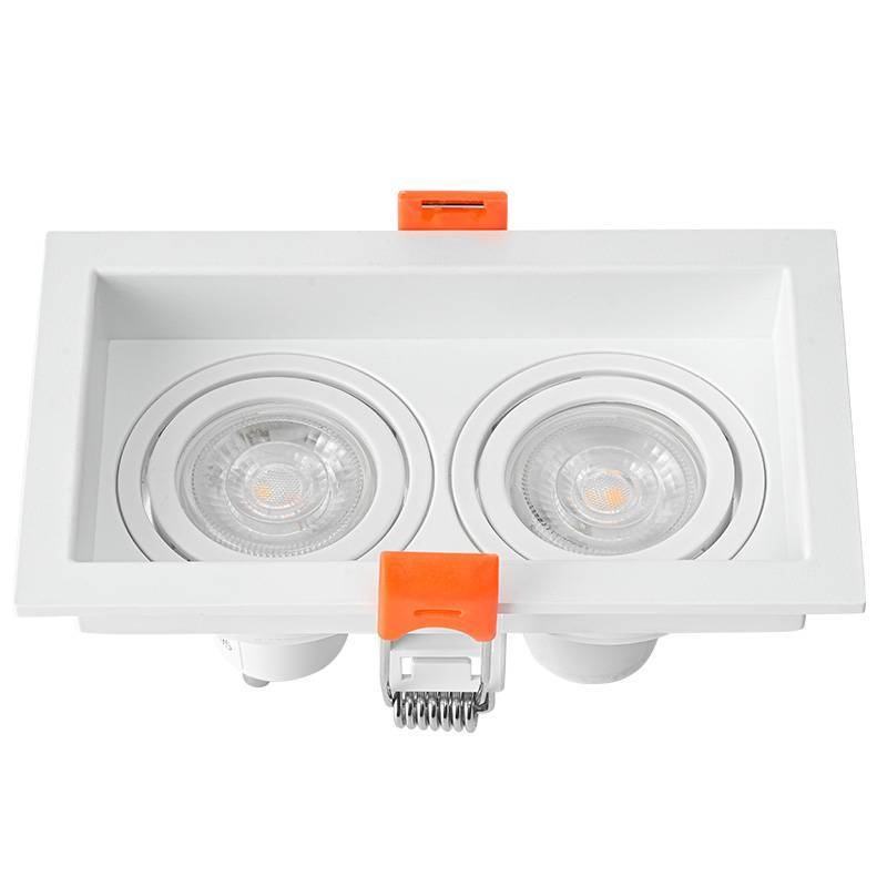 Spot Embutir Nordecor Loyo 2L Mini Dicroica MR11 Branco 122x72x15mm 6912