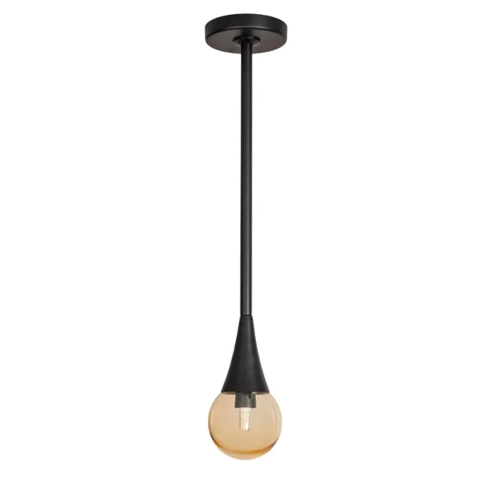 Pendente Usina Jazz Haste Fixa 500mm 1L G9 Ø110X470mm 52015 By Tiago Curioni