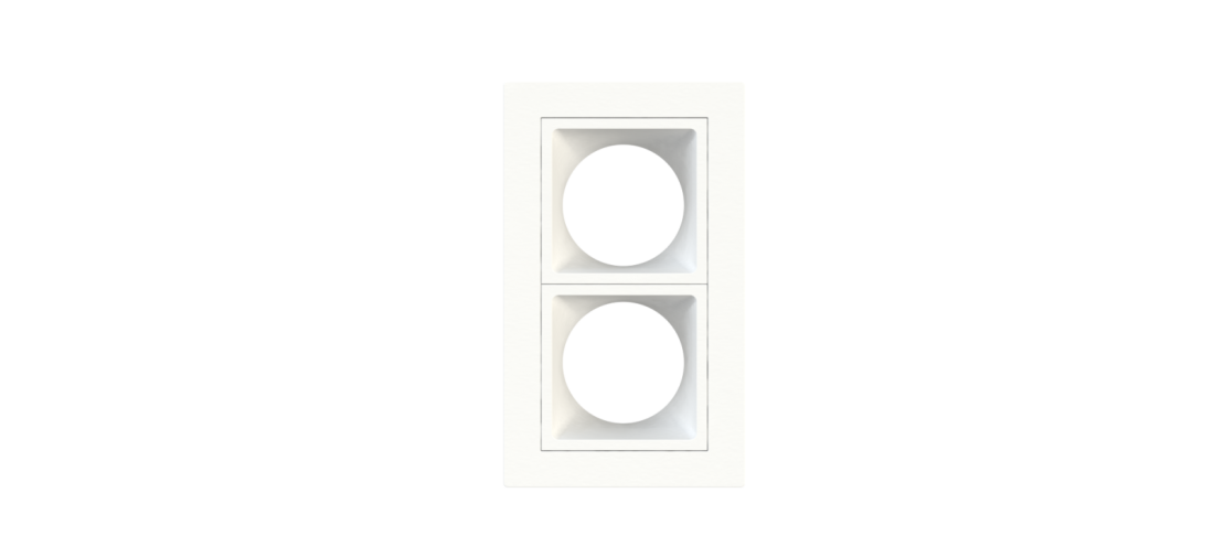 Embutido Fixo Moon Linea 2L Mini Dicróica Branco 92x55mm 1061516
