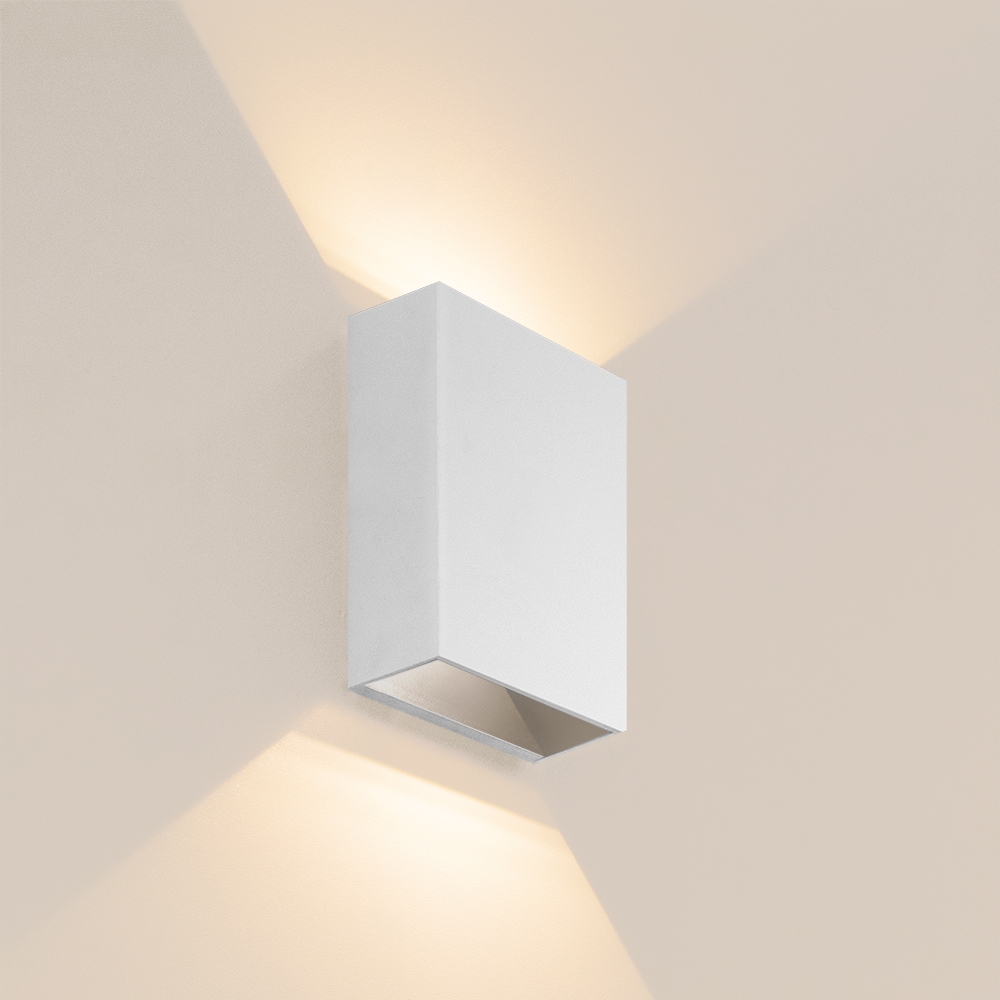 Arandela Blumenau Mince 4 watts Branca 3000K IP65 Bivolt 123x83x30mm 20453011