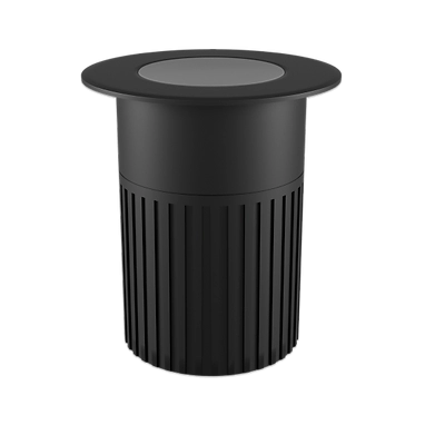 Embutido de Solo Mundial 18 watts 12V IRC95 3000K 24° IP67 Anti Ofuscante Ø100x115mm ML-0427