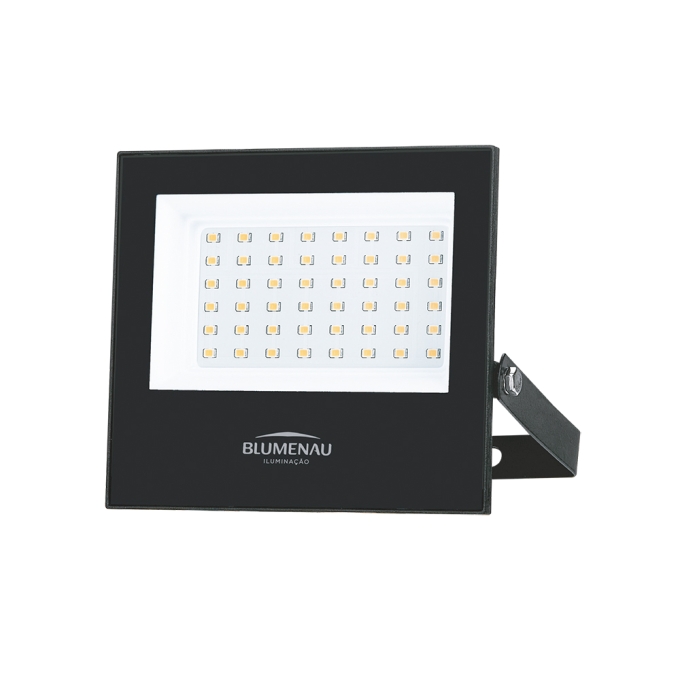 Refletor Led Blumenau Play 50 watts 6500K IP66 Alumínio Bivolt 78506000