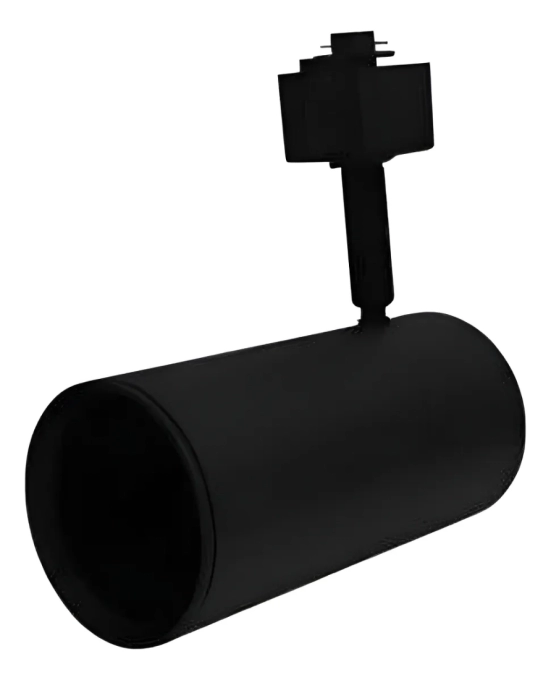 Spot para Trilho Moon Tube Preto MR16 (Dicróica) Ø60x115mm 1011155