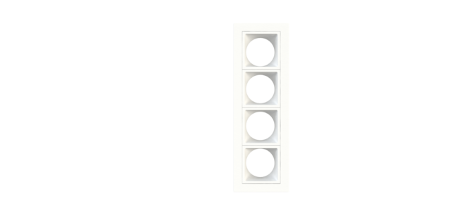 Embutido Fixo Moon Linea 4L Mini Dicróica Branco 166x55mm 1061522
