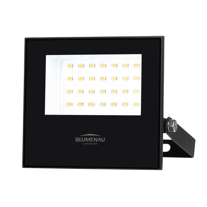 Refletor Led Blumenau Play 30 watts 6500K IP66 Alumínio Bivolt 7830600