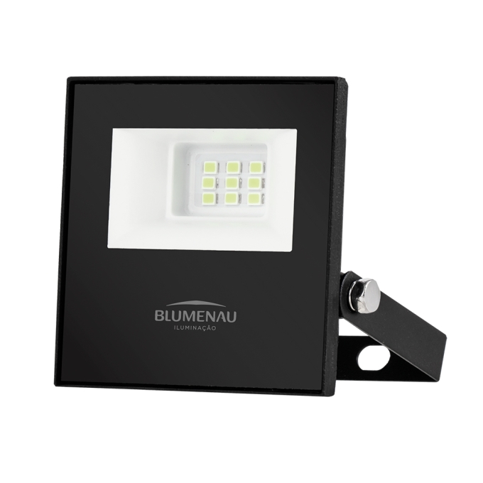 Refletor Led Blumenau Play 10 watts Verde IP66 Alumínio Bivolt 78105000