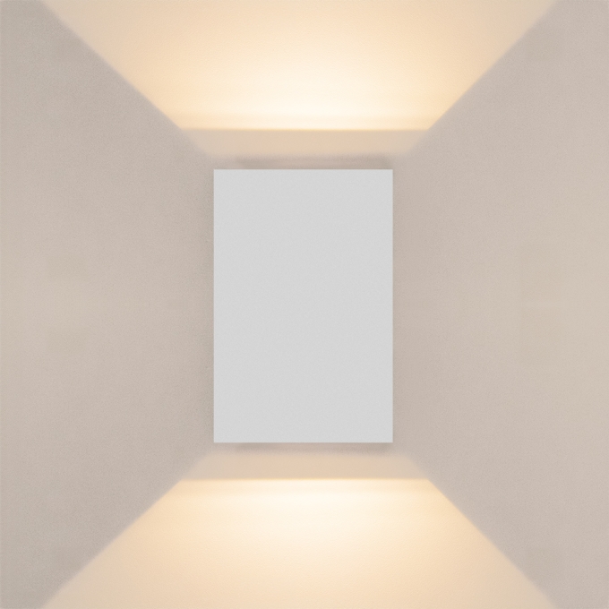 Arandela Blumenau Mince 4 watts Branca 3000K IP65 Bivolt 123x83x30mm 20453011