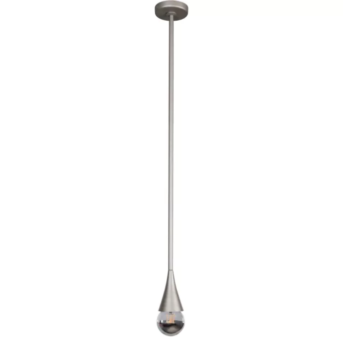 Pendente Usina Jazz Haste Fixa 1000mm 1L G9 Ø110X970mm 52015 By Tiago Curioni