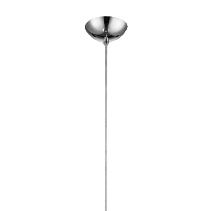 Pendente Bella Soho Vidro Cobre e Cristais 1L G9 Ø130x160mm HO7613CO