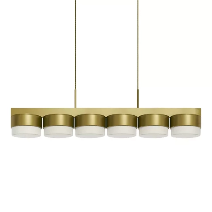 Pendente Usina Bello 42 watts 3000K 520X85X125mm 52095 By Tiago Curioni