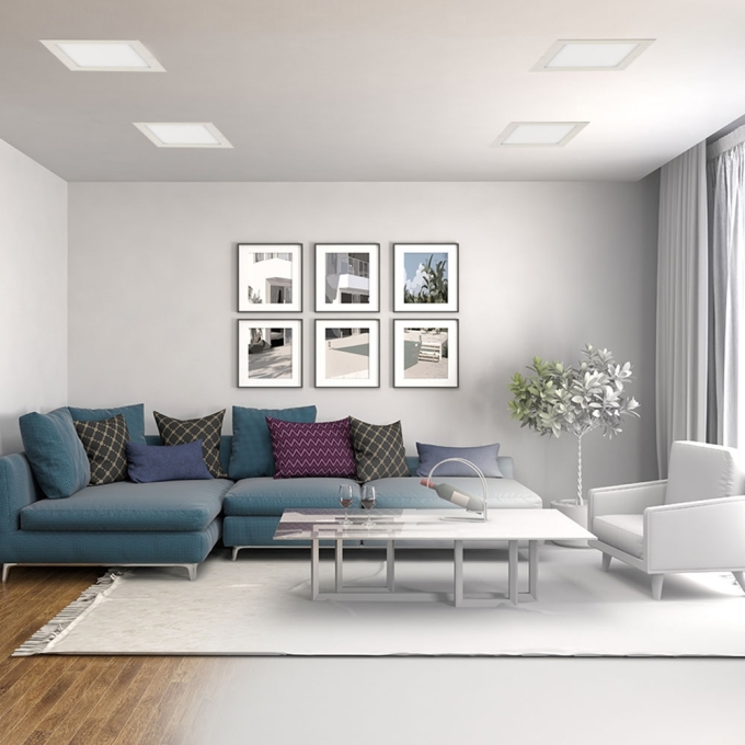Painel Embutido Blumenau Quadrado Tech 18 watts 4100K 218x218mm 80444104