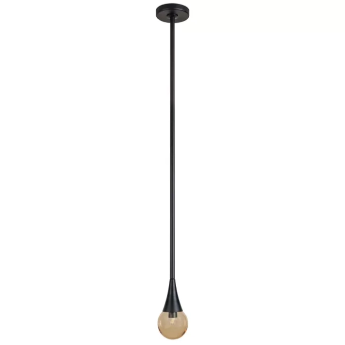 Pendente Usina Jazz Haste Fixa 1000mm 1L G9 Ø110X970mm 52015 By Tiago Curioni