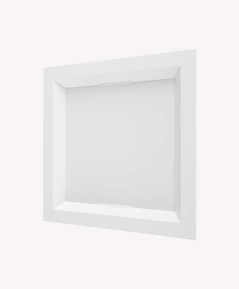 Painel Recuado Embutir ABS Opus LED 295x295mm 24 watts 3000K OPS 85322