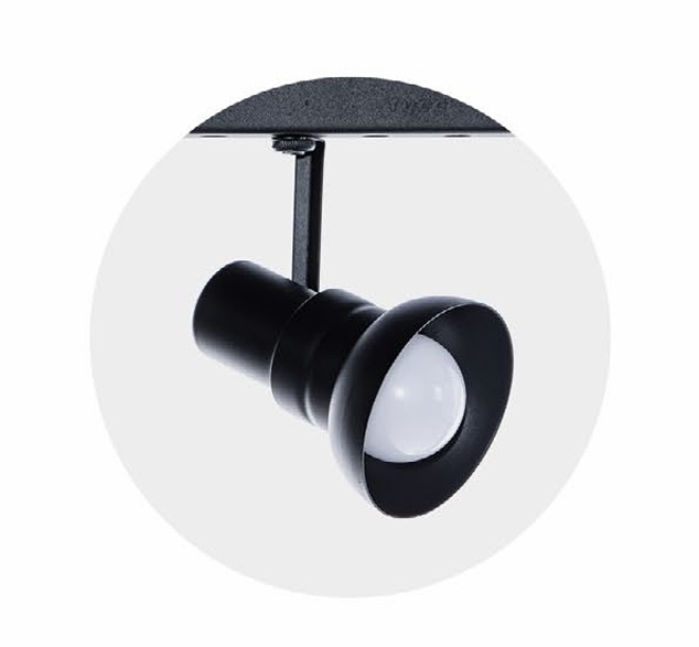 Spot Sobrepor Belly Iluminação Bulbo E27 Sem Canopla para Perfilado EP-E