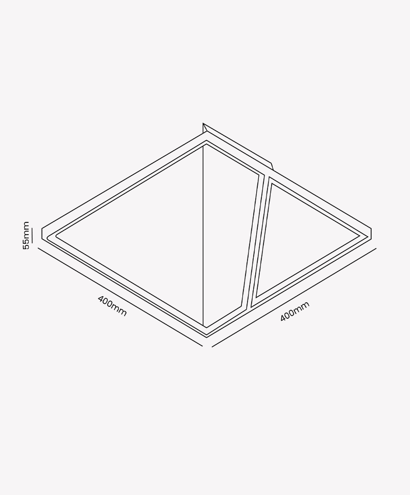 Plafon Opus Slide Branco 48 watts 3000K - 6500K Bivolt 400x400mm OPS 89641
