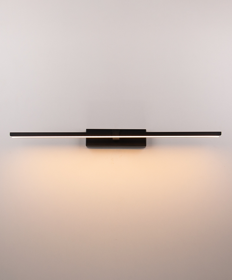 Arandela Opus LED Aquila 12 watts 3000K Bivolt IP44 600mm Preto OPS 86671
