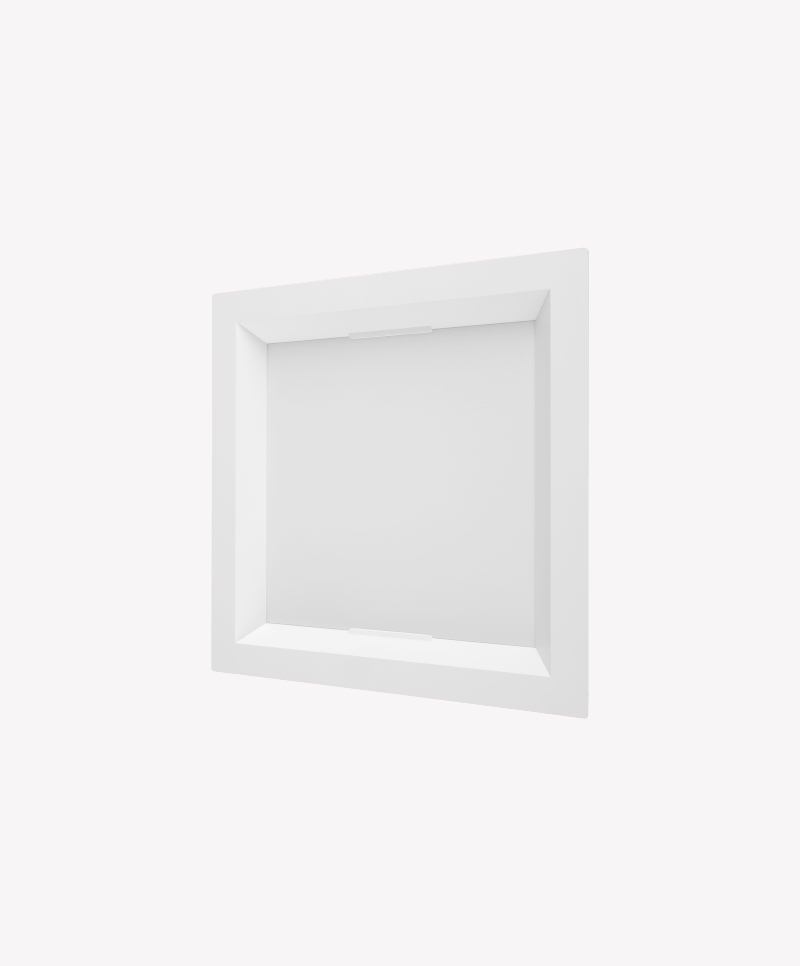 Painel Recuado Embutir ABS Opus LED 220x220mm 18 watts 4000K OPS 85308