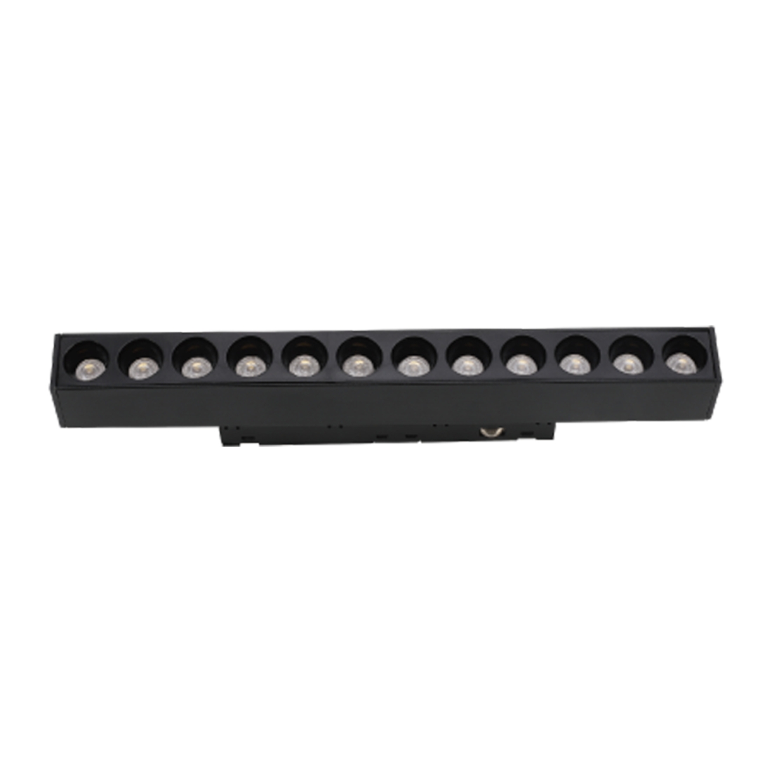 Módulo Grille Magnético Alpertone Magno 48V 12 watts 3000K 24° Preto 220x23x43mm 3008