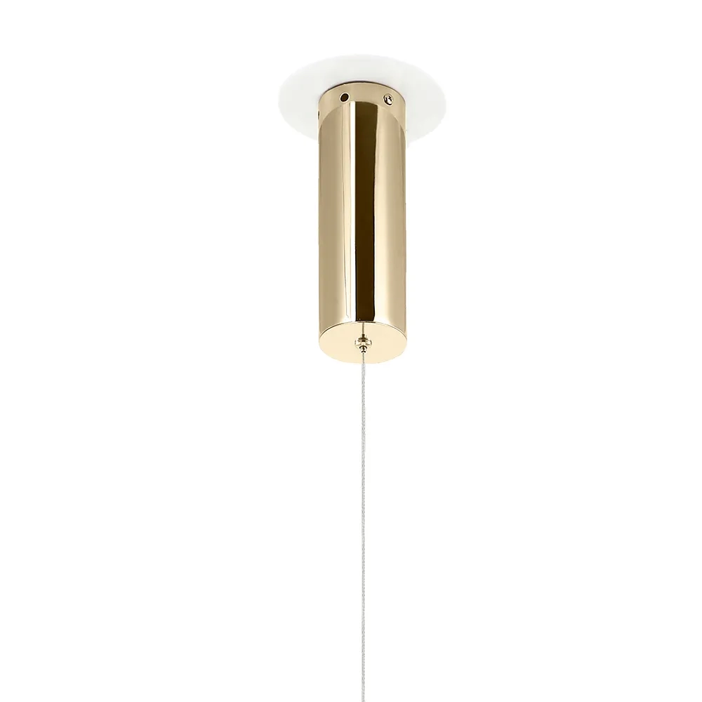 Pendente Bella Ninho Dourado 36 watts 3000K Ø620mm WD017L