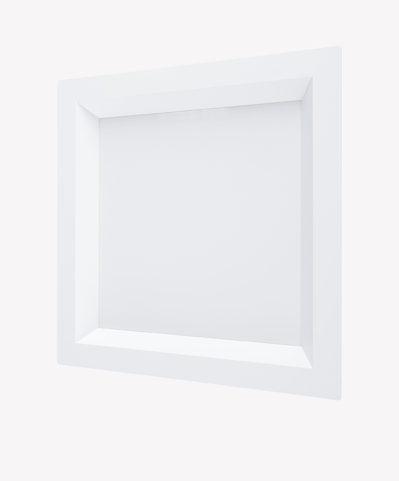 Painel Recuado Embutir ABS Opus LED 400x400mm 36 watts 4000K OPS 87258