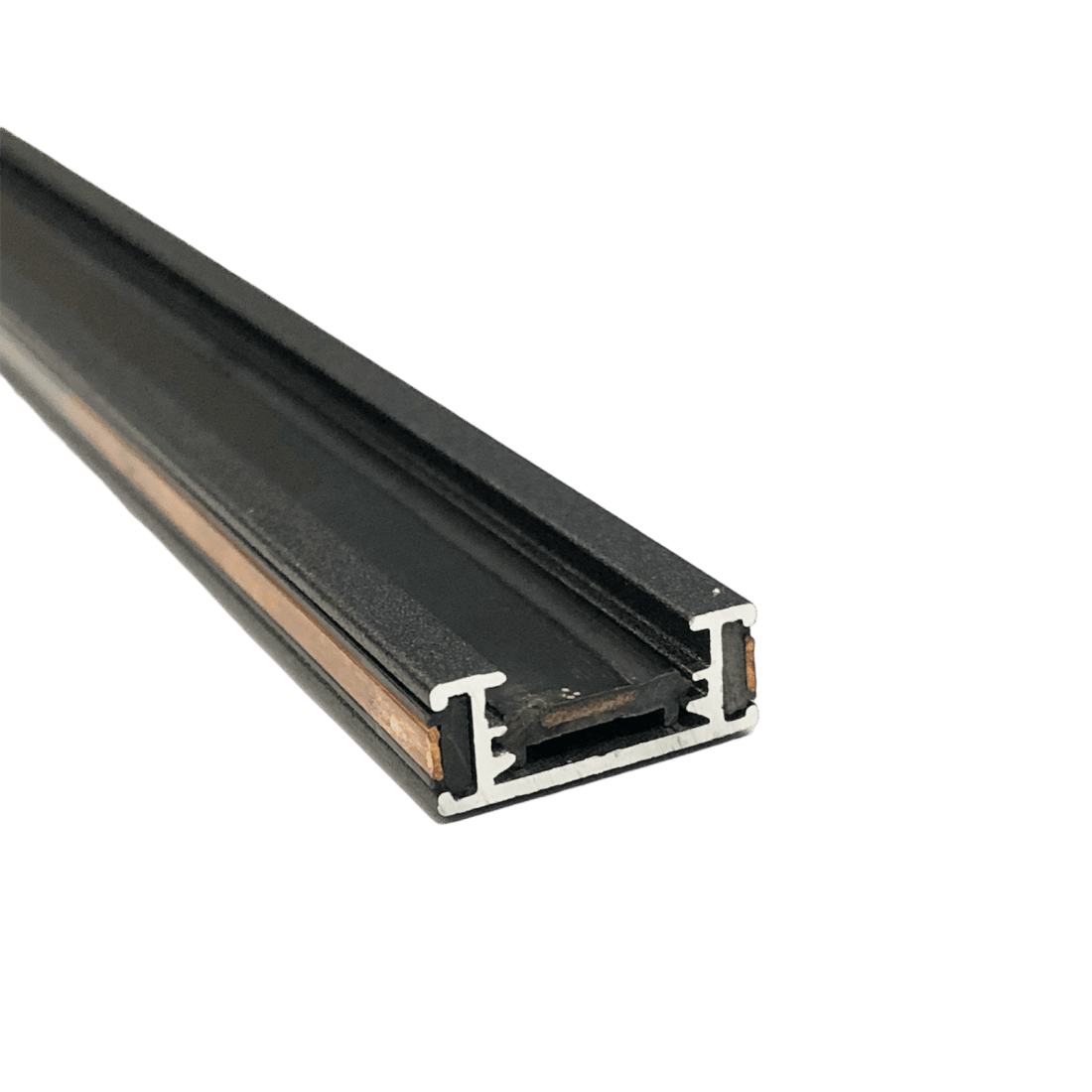 Trilho Magnético Alpertone Sobrepor Onyx Preto 2 Metros 48V IP20 011165