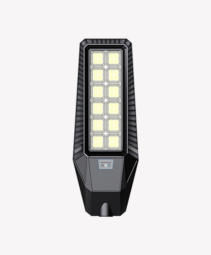 Luminária Solar para Poste Opus LED 350 watts IP66 635x255x60mm 6500K Preto OPS 86367