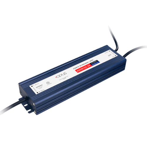 Fonte 24V Opus 100 Watts 12,5A IP67 Blindada 235x76x36mm OPS 88262