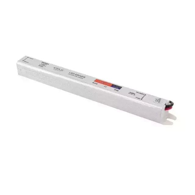 Fonte 24V Slim Opus 60 Watts 2,5A IP20 Bivolt 315x17,5x17,5mm OPS 88095
