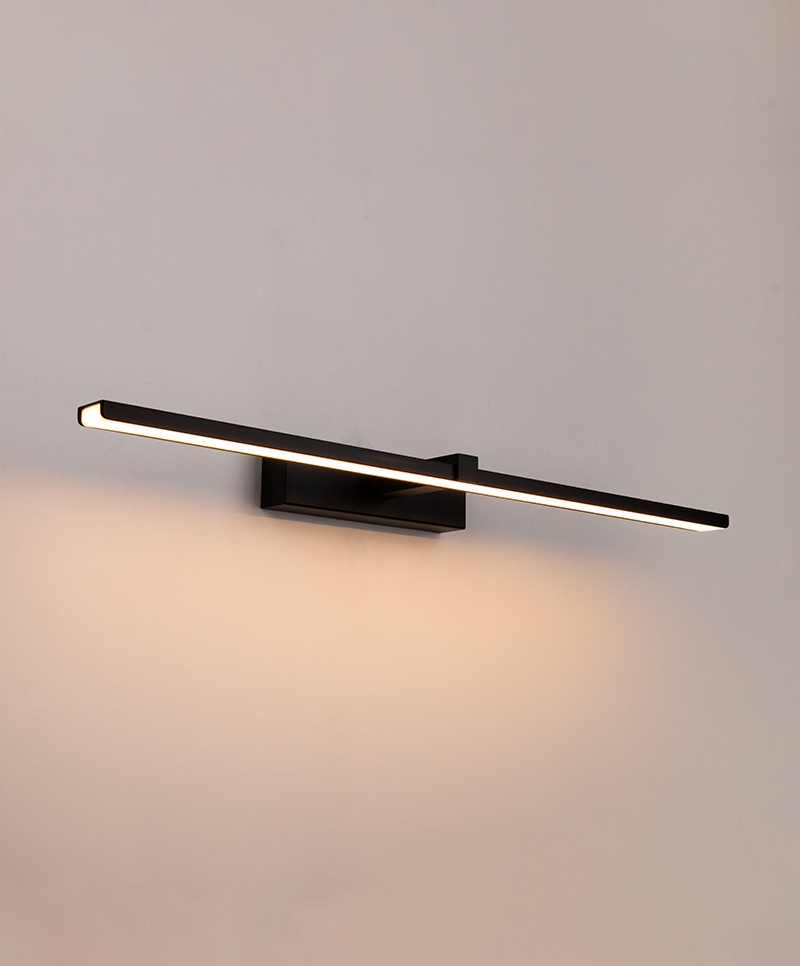 Arandela Opus LED Aquila 12 watts 3000K Bivolt IP44 600mm Preto OPS 86671
