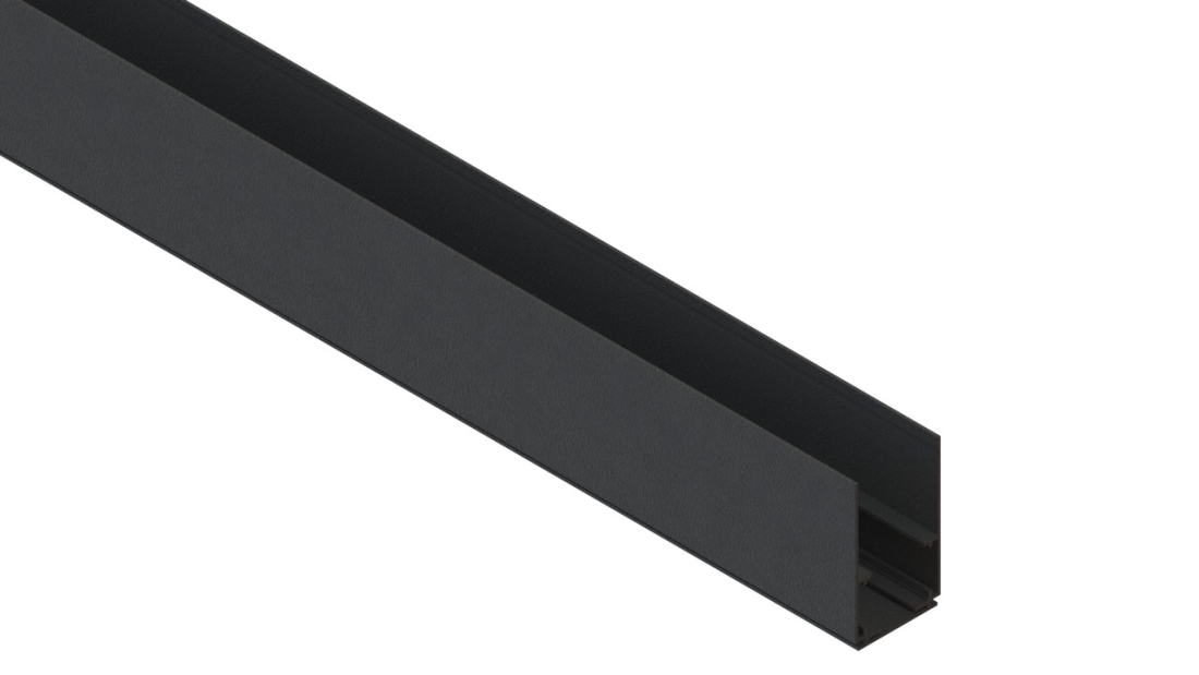 Trilho Magnético Pendente Alpertone Magno 3 Metros Preto 3010