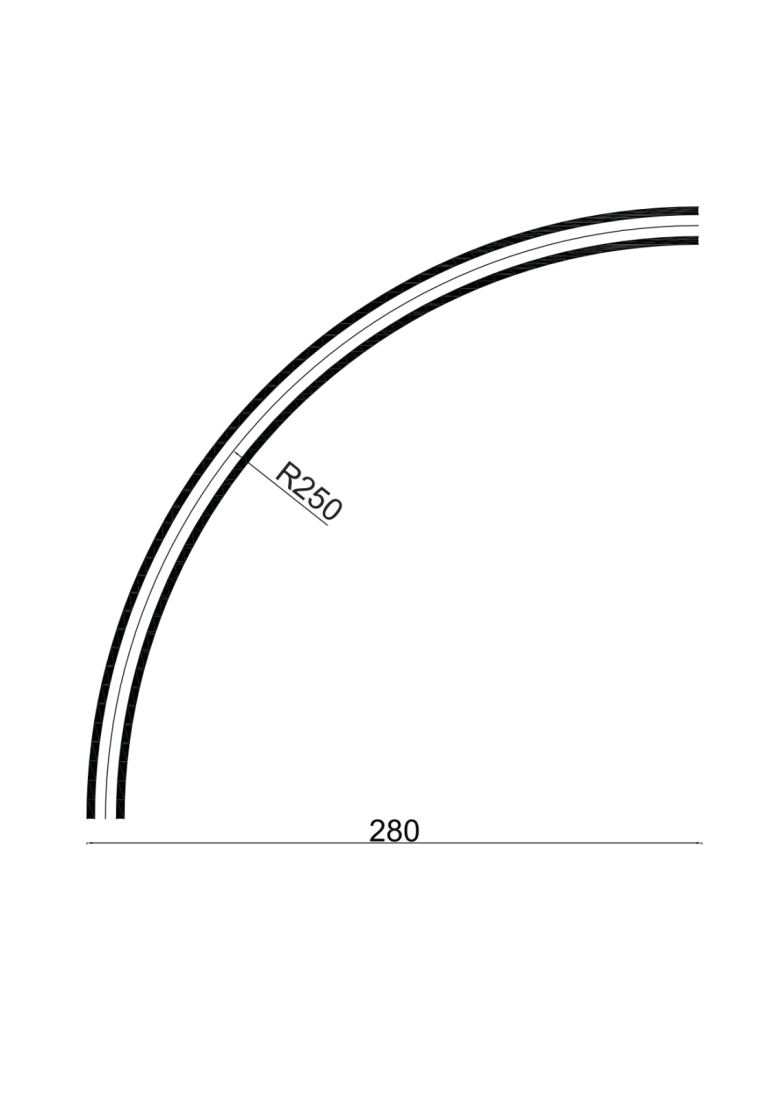 Curva para Trilho Magnético Onyx Alpertone R250 Branco 48V IP20 011439