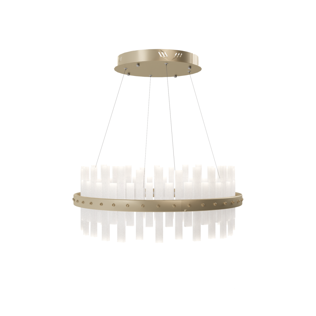 Pendente Dna Lustres Siena Felsen Cristal de Rocha 75 watts Ø800mm ROCHA-SIENA-I-80