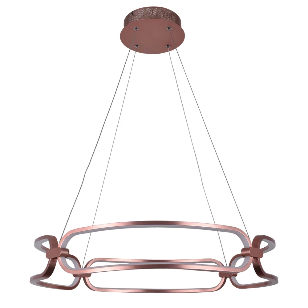 Pendente Bella Lumina Rose Gold 50 watts 3000K Ø600x100mm BB007E