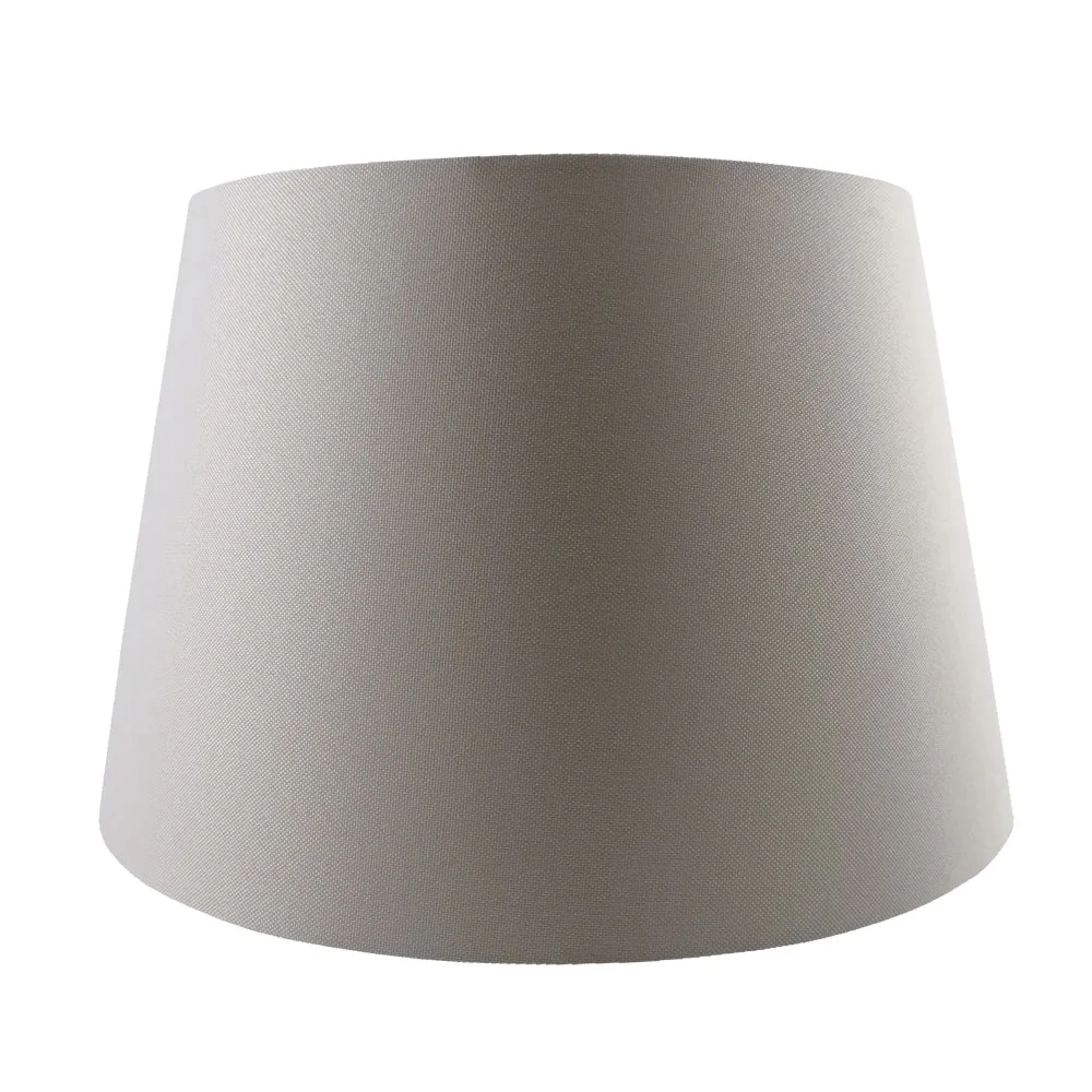 Cúpula para Abajur Bella Linen Cônica Ø375x325x500mm Tecido Off White AL002W