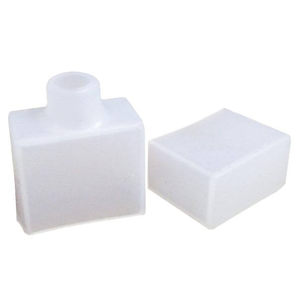 Acabamento de Silicone para Perfil Flexível Alpertone (20x12mm) Sem Furo 10 Unidades 011382