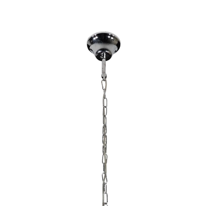Pendente Bella Nut 2L G9 Cromado e Cristais Transparentes Ø230x280mm HU2173
